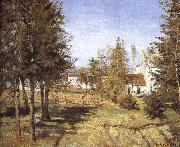 Camille Pissarro Pine oil painting artist